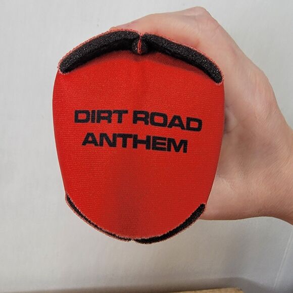 Jason Aldean "King In The Can" Can Koozie Red - Picture 2 of 3